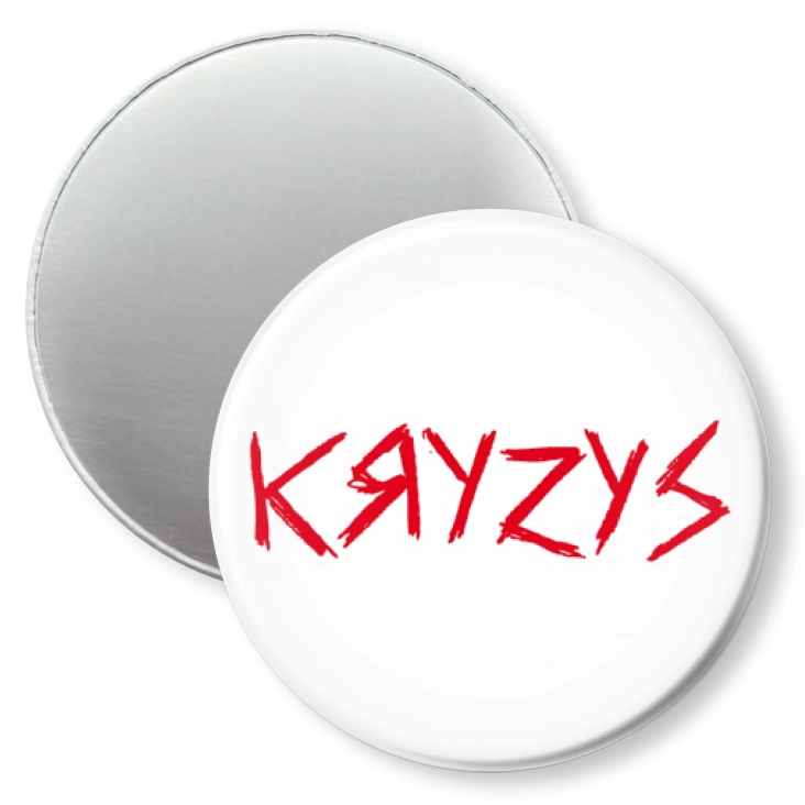 przypinka magnes Kryzys