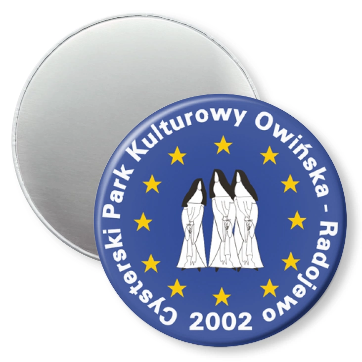 przypinka magnes LOKOMOTIVO - Łejery Poznań