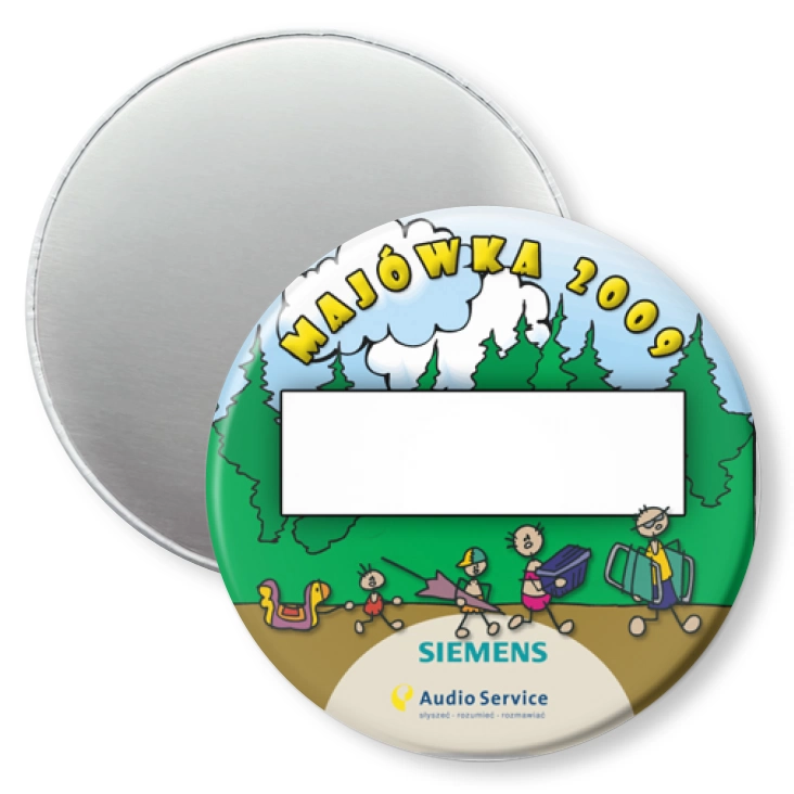 przypinka magnes Majówka 2009