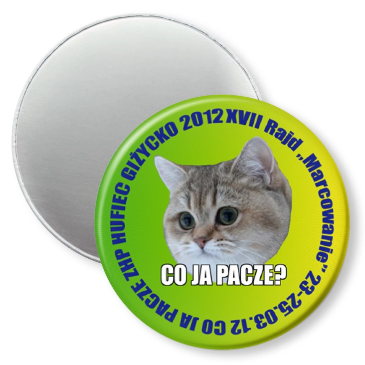przypinka magnes Marcowanie 2012
