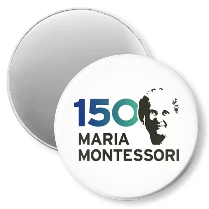 przypinka magnes Maria Montessori