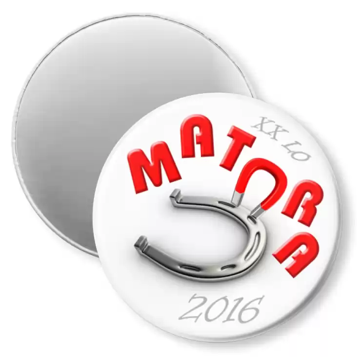 przypinka magnes Matura - XX LO