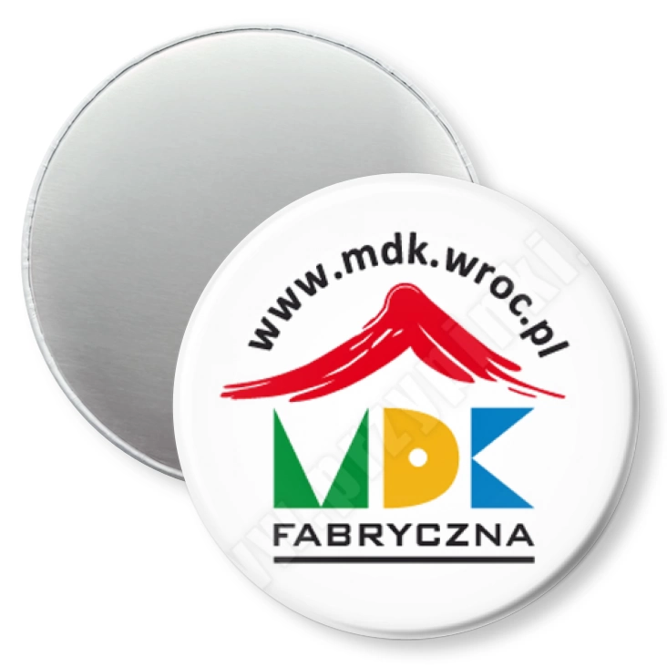 przypinka magnes MDK Fabryczna