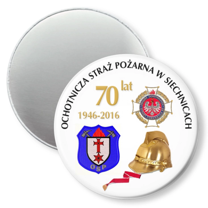 przypinka magnes OSP Siechnice