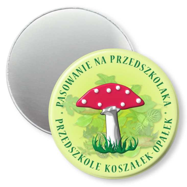 przypinka magnes Pasowanie na przedszkolaka