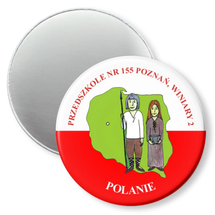 przypinka magnes Przedszkole nr 155