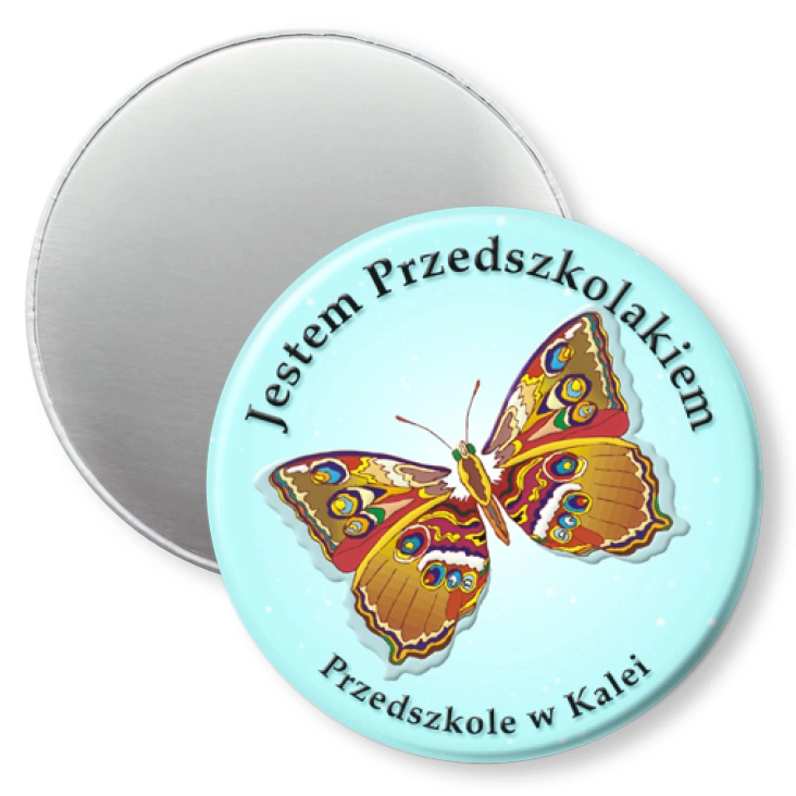 przypinka magnes Przedszkole w Kalei