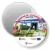 Przypinka magnes Rajd nordic walking