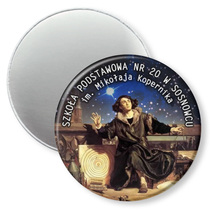 przypinka magnes SP nr 20 w Sosnowcu
