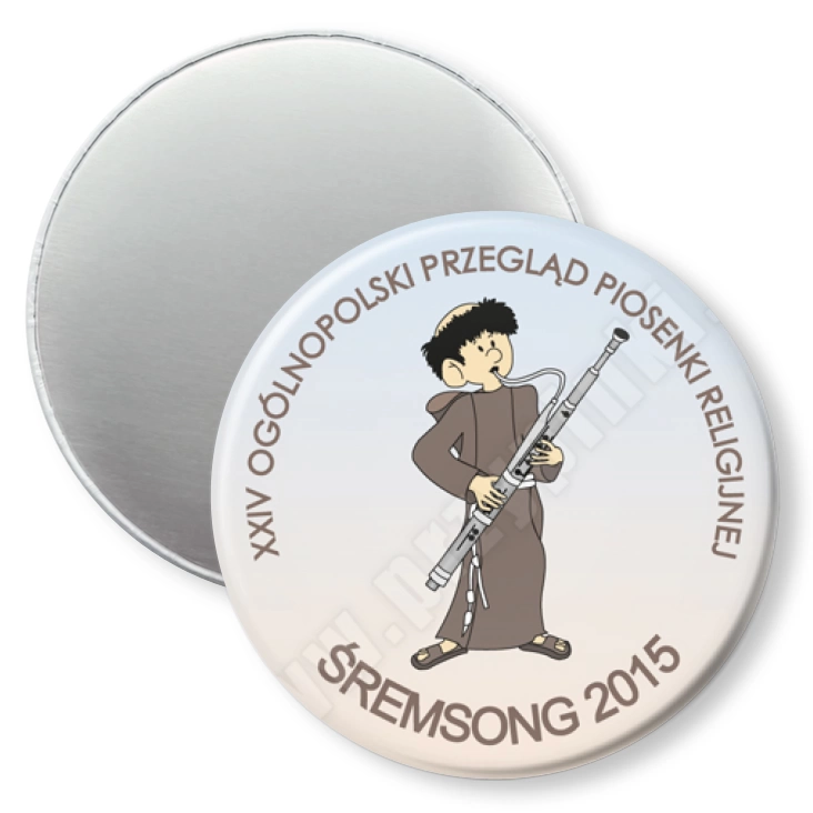 przypinka magnes Śremsong 2015