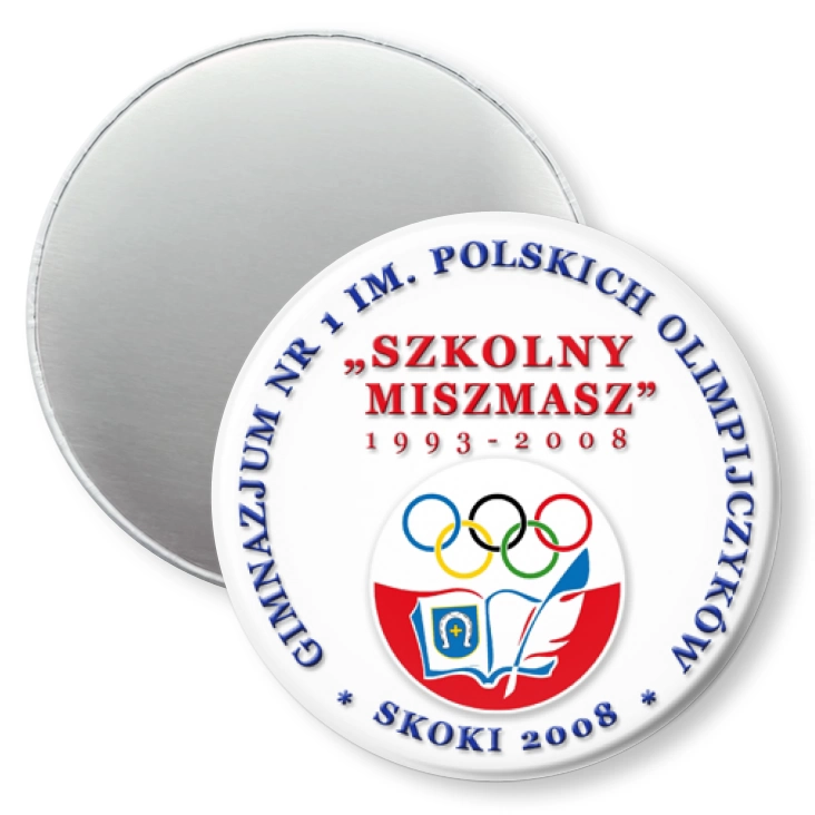 przypinka magnes Szkolny Miszmasz