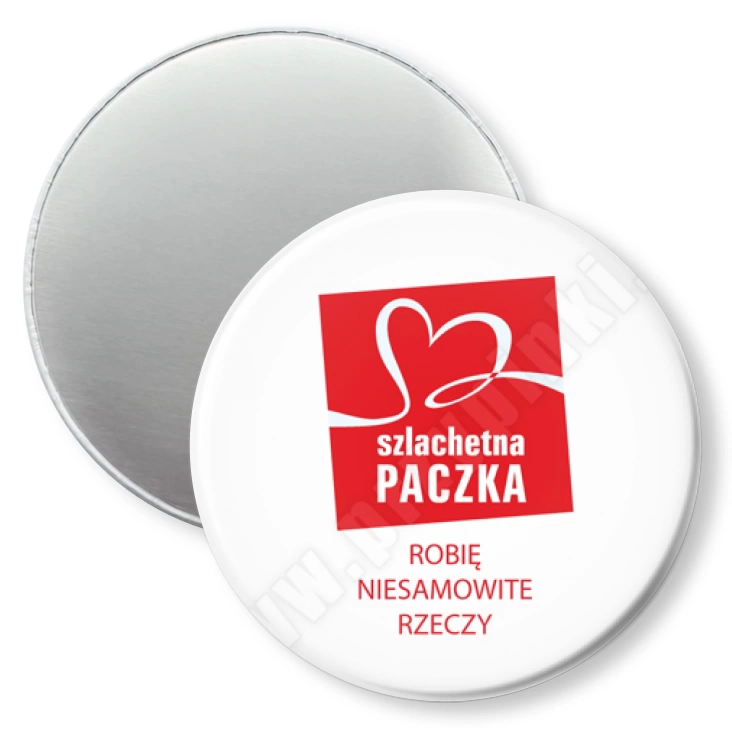 przypinka magnes Szlachetna Paczka