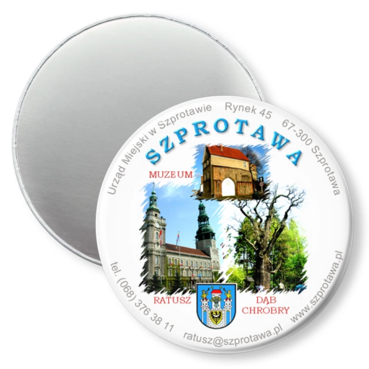 przypinka magnes Szprotawa