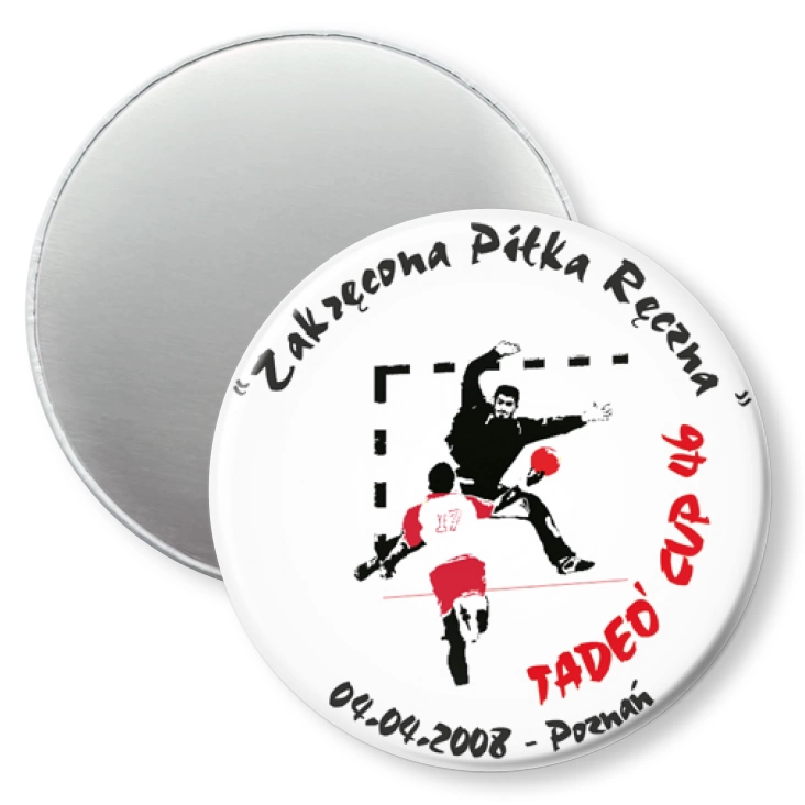 przypinka magnes TADEO CUP SP nr 46 Poznań