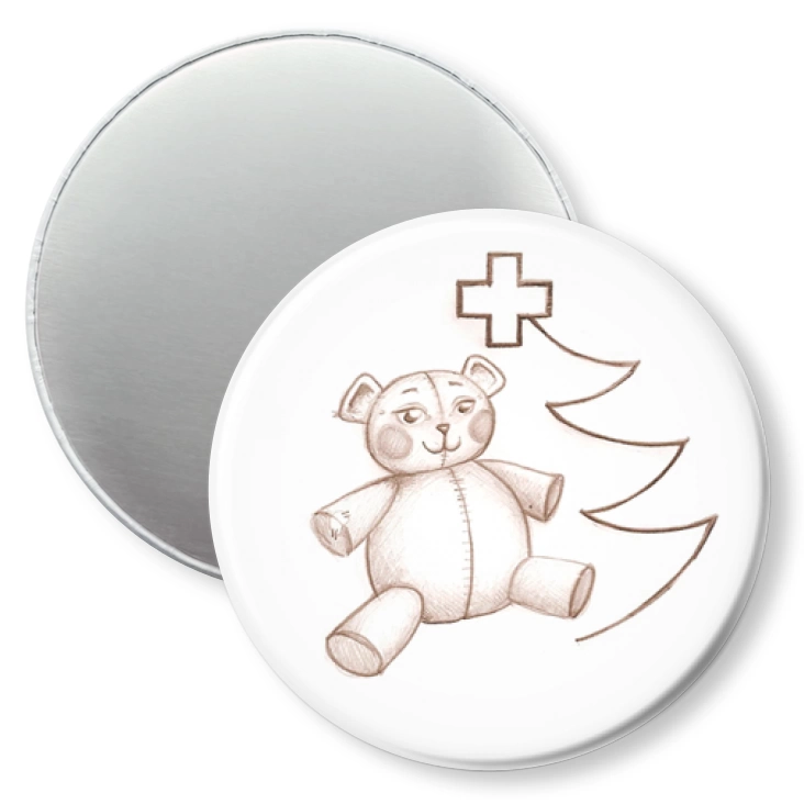 przypinka magnes Teddy