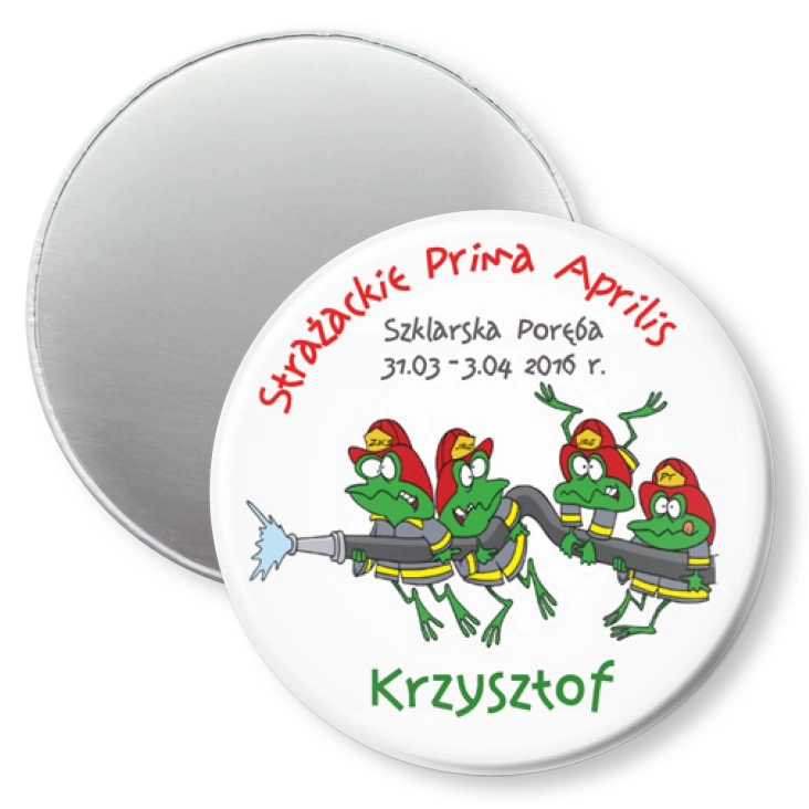przypinka magnes Żaby