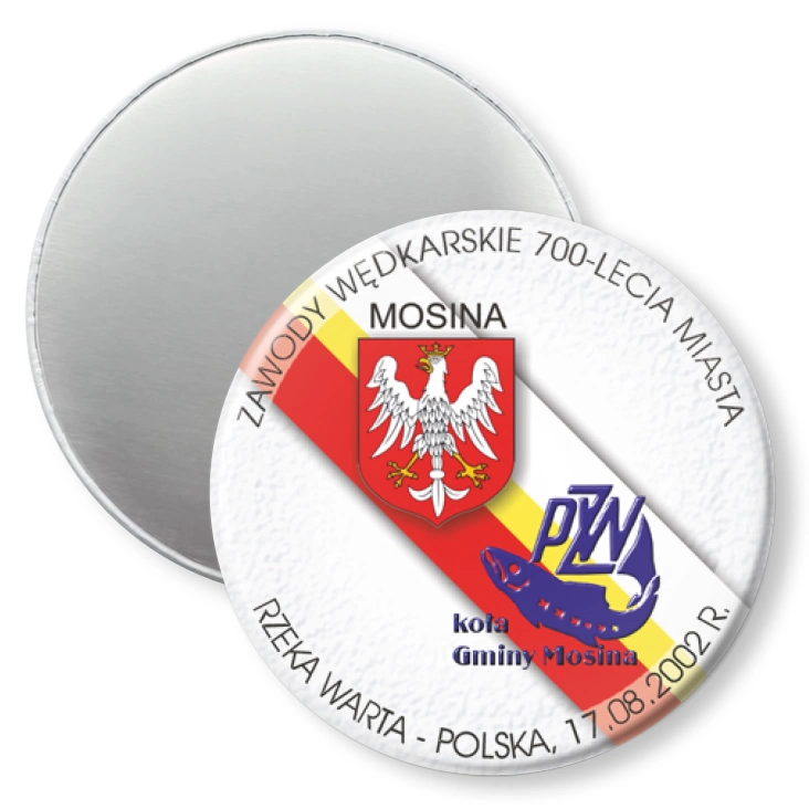 przypinka magnes Zawody Wędkarskie 700-lecia Miasta