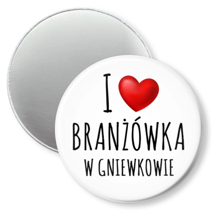 przypinka magnes Branżówka w Gniewkowie