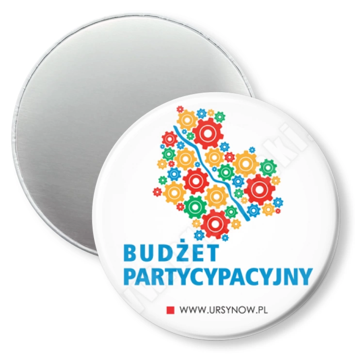 przypinka magnes Budżet Partycypacyjny