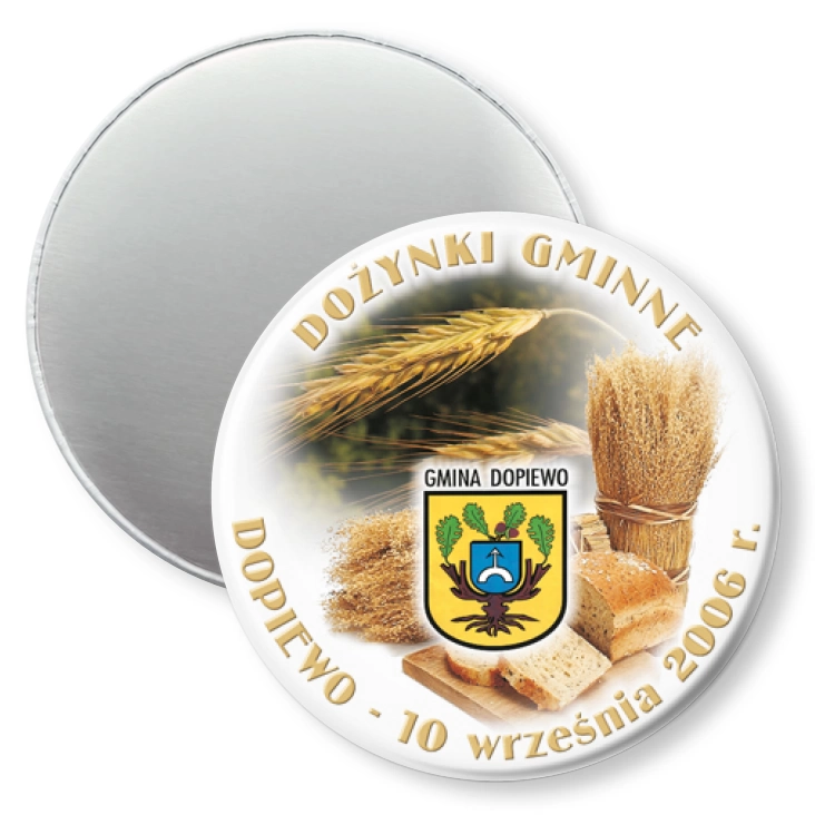 przypinka magnes Dożynki Gminne - Dopiewo