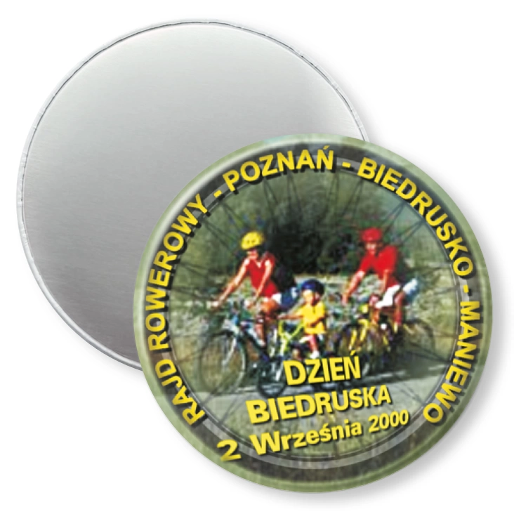 przypinka magnes Dzień Biedruska 2000