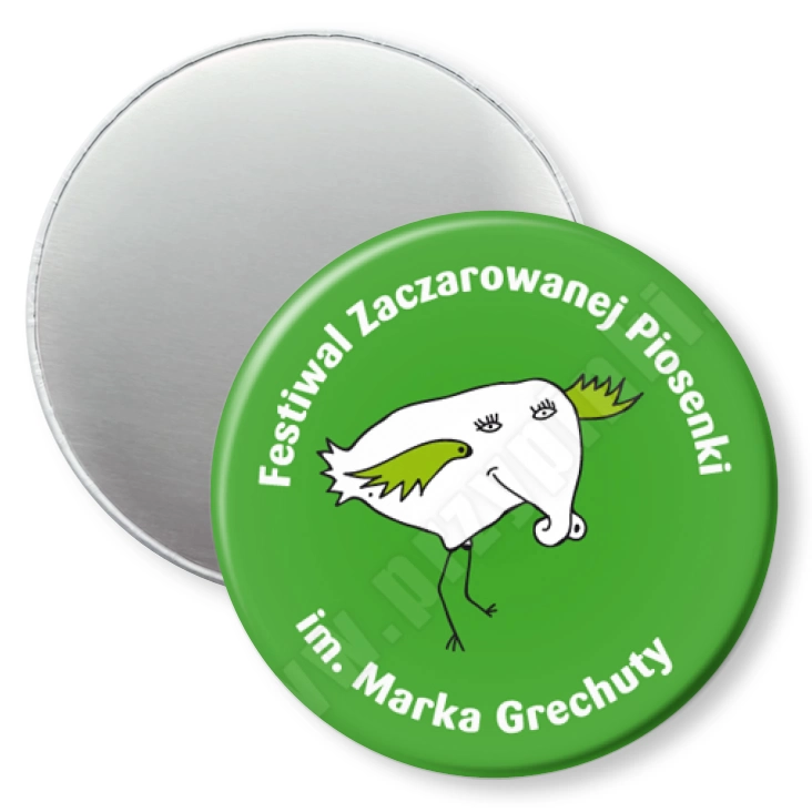 przypinka magnes Festiwal Zaczarowanej Piosenki im. Marka Grechuty