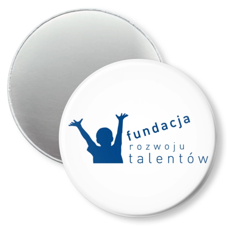 przypinka magnes Fundacja rozwoju talentów