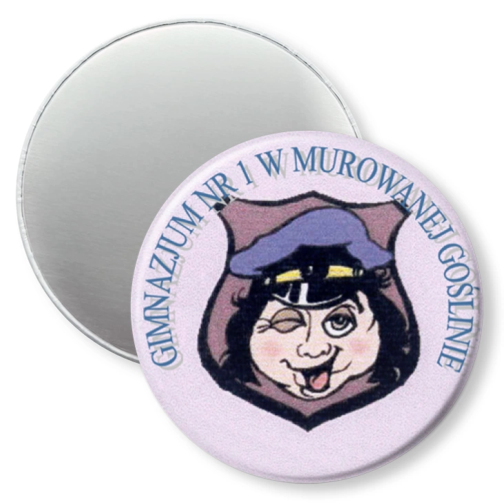 przypinka magnes Gimnazjum nr 1 w Murowanej Goślinie