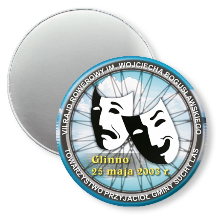 przypinka magnes Glinno 2003