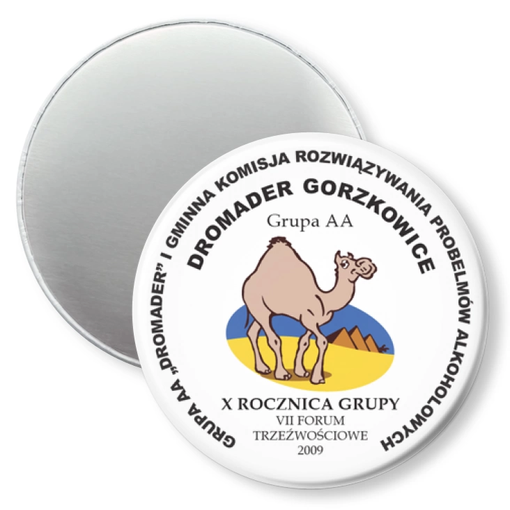 przypinka magnes Grupa AA DROMADER