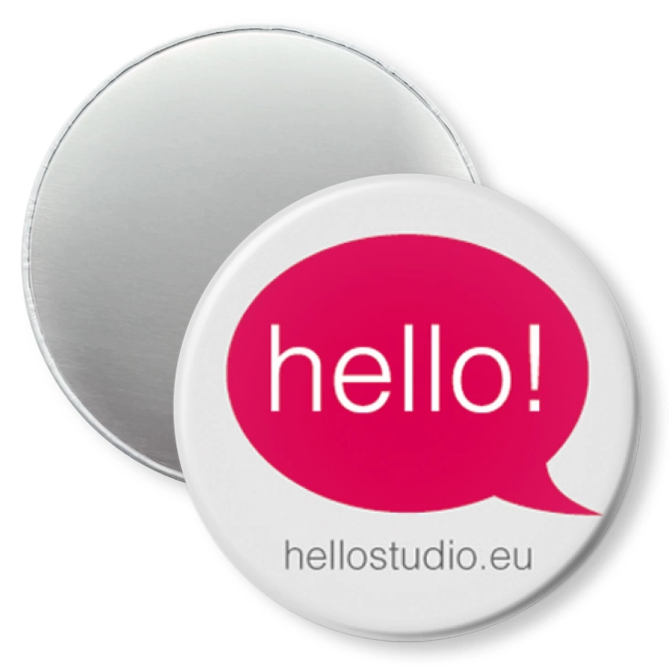 przypinka magnes Hello! studio