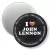 Przypinka magnes I love John Lennon