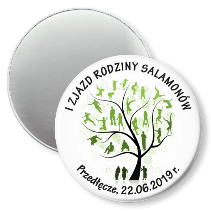 przypinka magnes I Zjazd Rodziny Salomonów