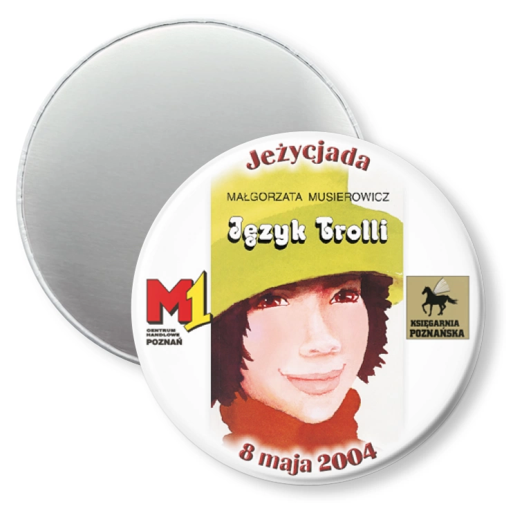 przypinka magnes Jeżycjada - Język Trolli