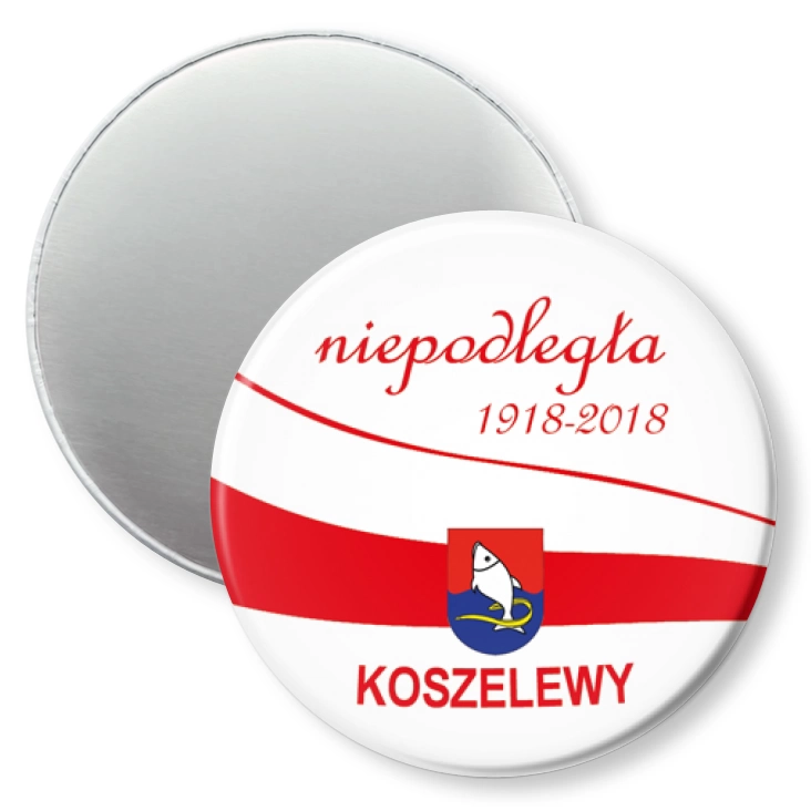 przypinka magnes Koszelewy