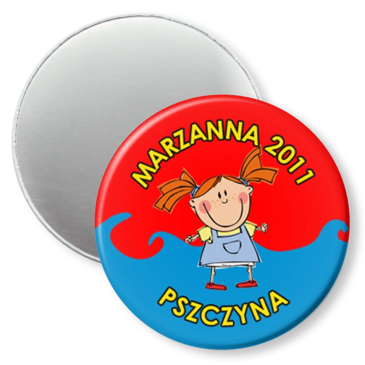 przypinka magnes Marzanna 2011