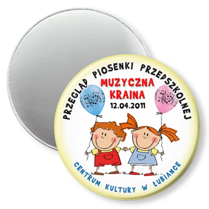 przypinka magnes Muzyczna Kraina 2011