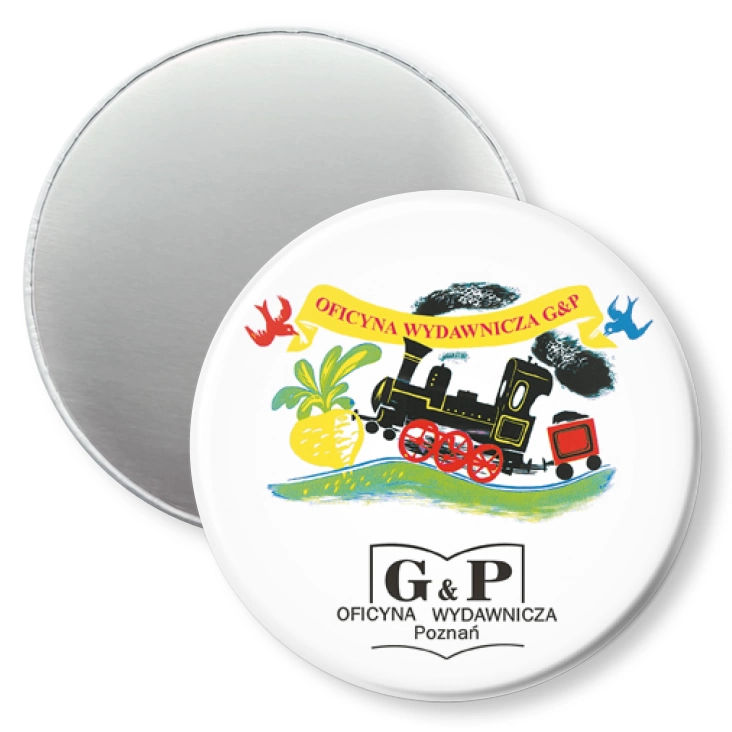 przypinka magnes Oficyna Wydawnicza G&P