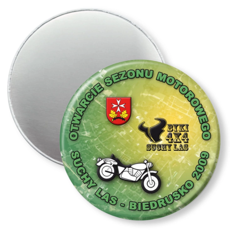 przypinka magnes Otwarcie Sezonu Motorowego 2009