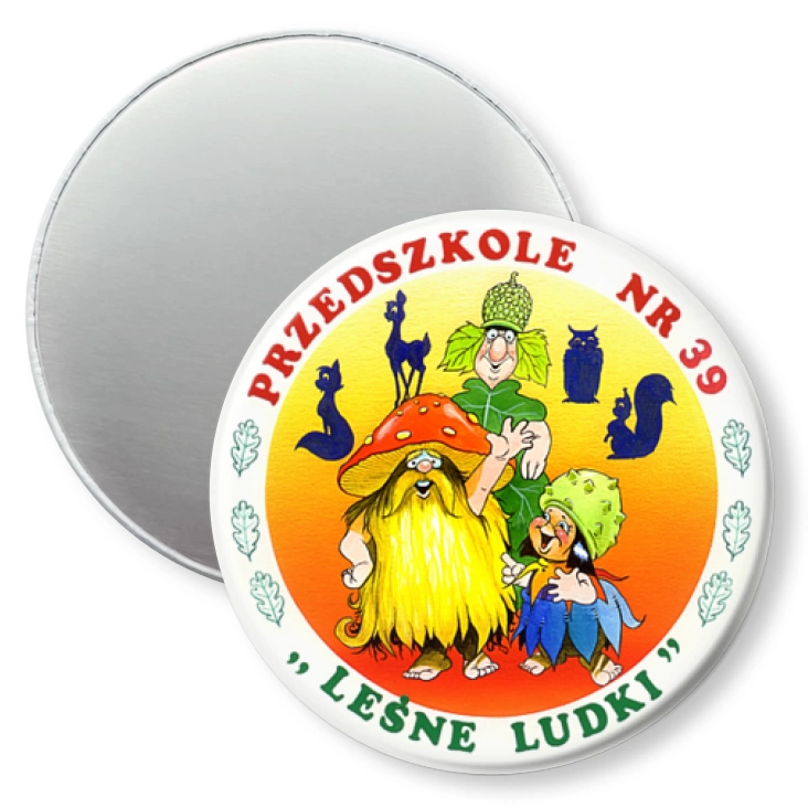 przypinka magnes Przedszkole nr 39