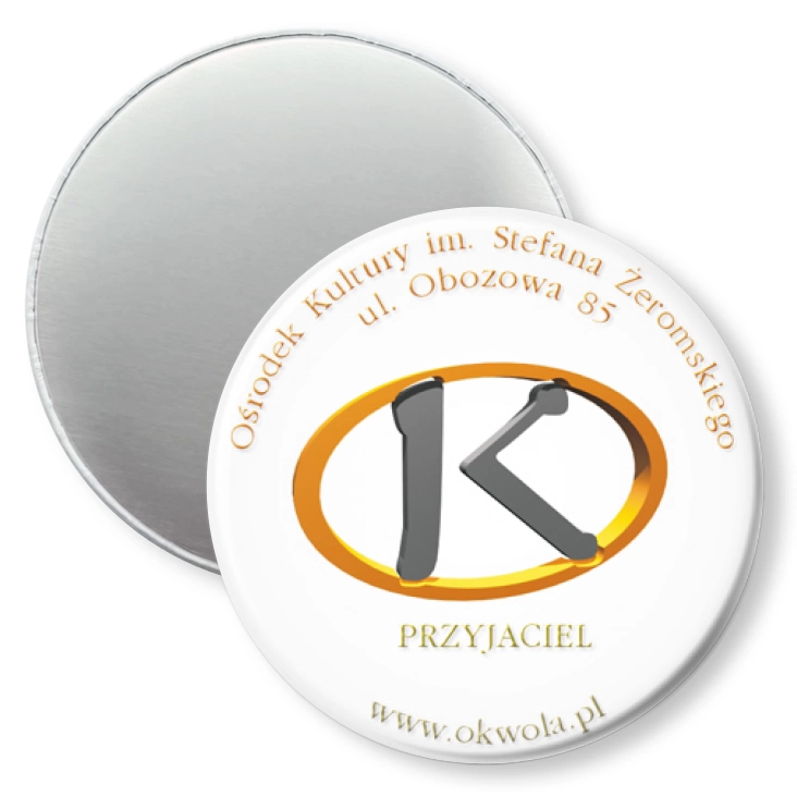 przypinka magnes Przyjaciel