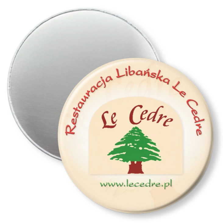 przypinka magnes Restauracja Libańska Le Cedre