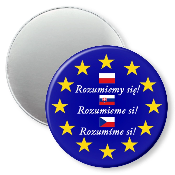 przypinka magnes Rozumiemy się