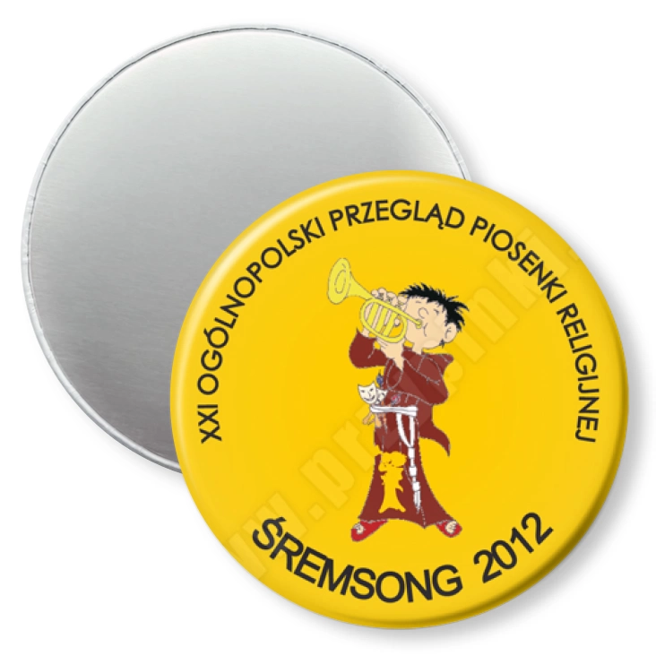 przypinka magnes Śremsong 2012