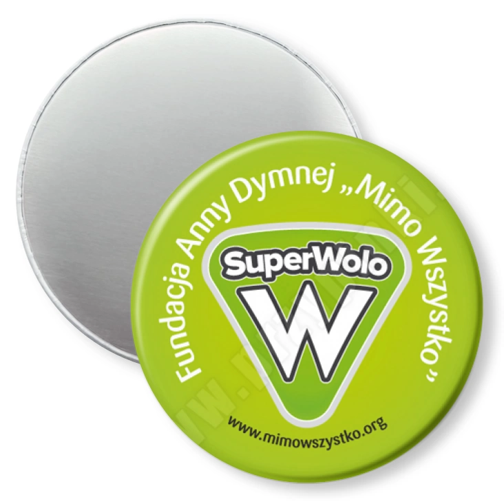 przypinka magnes SuperWolo
