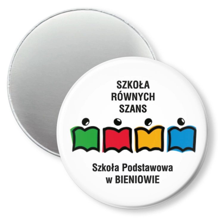 przypinka magnes Szkoła Podstawowa w Bieniowie
