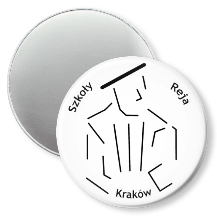 przypinka magnes Szkoły Reja