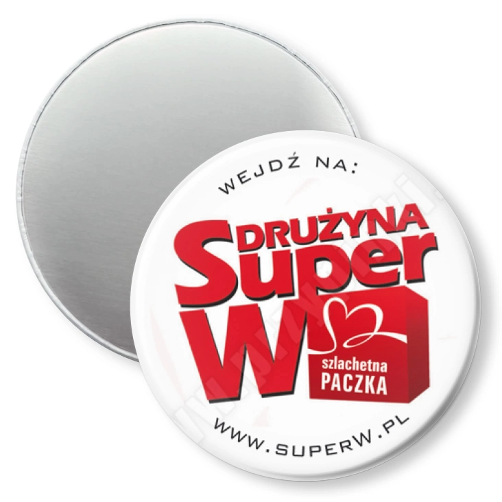 przypinka magnes Szlachetna Paczka