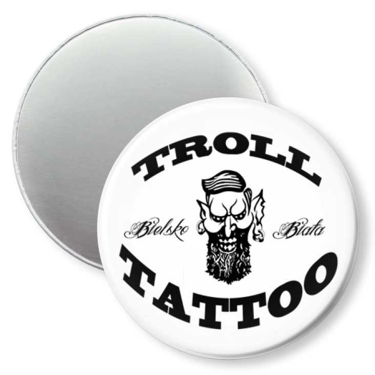 przypinka magnes Troll Tattoo