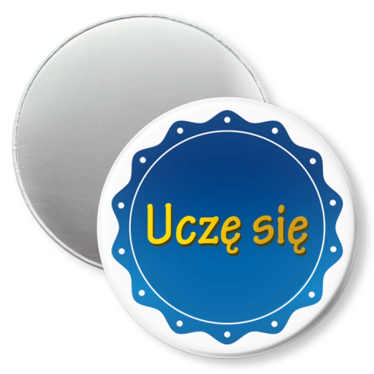 przypinka magnes Uczę się